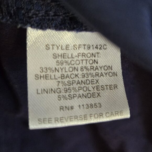 Blue Lace Shirt - Picture 4 of 4